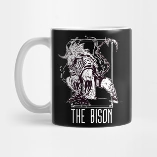 THE BISON (BLACK BG) Mug